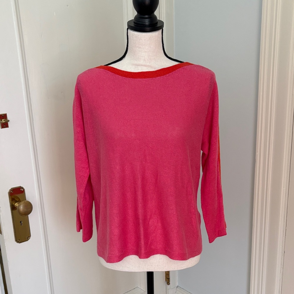 Eileen Fisher boatneck sweater